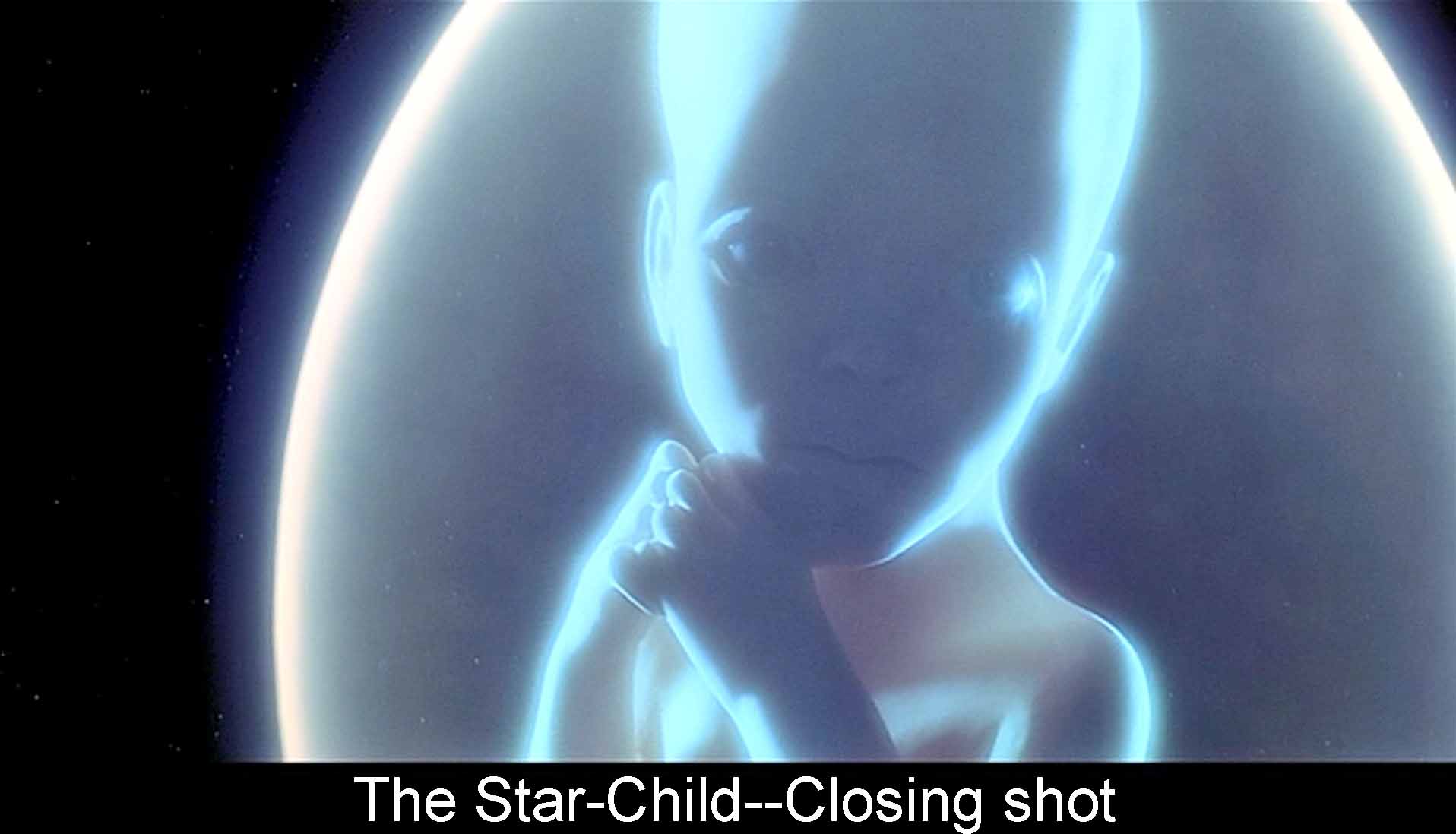 Closing shot: The Star-Child