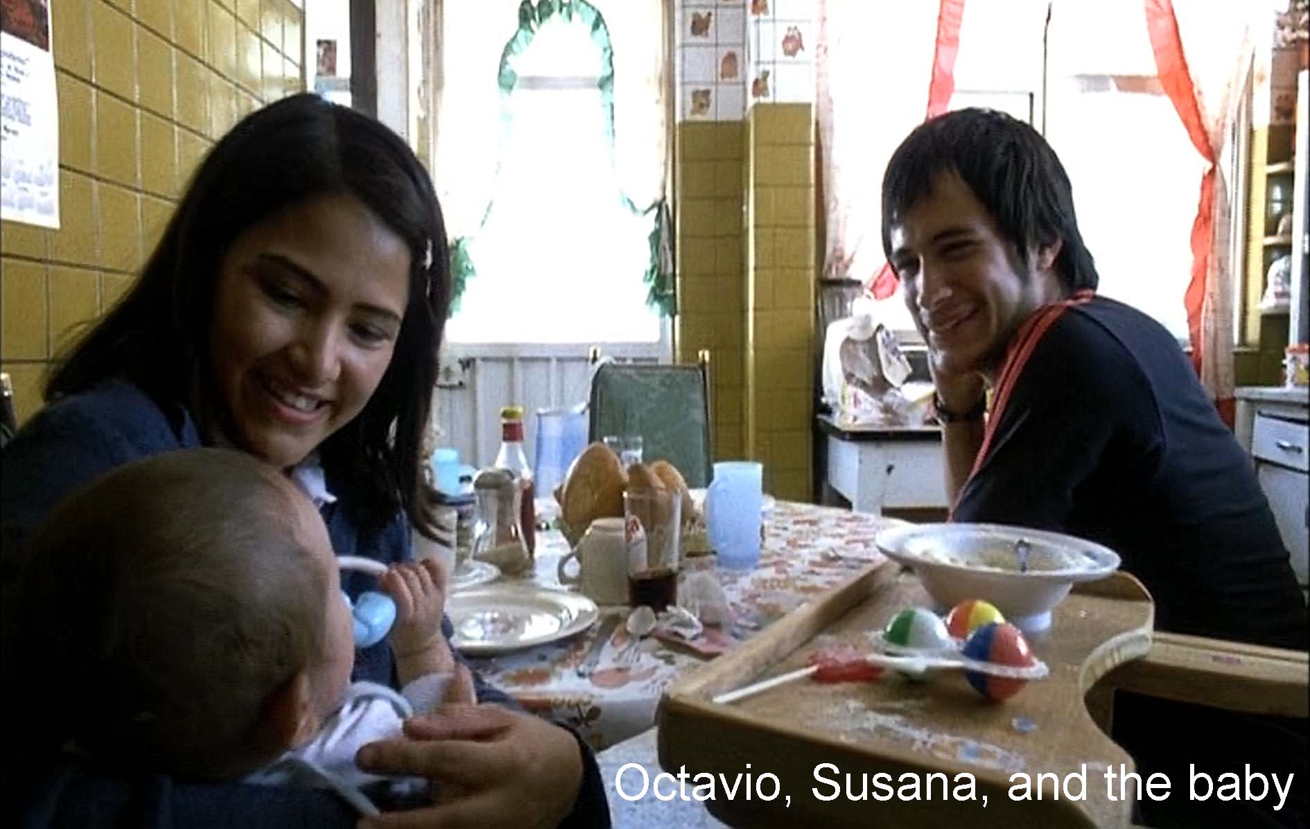 Octavio, Susana, and the baby