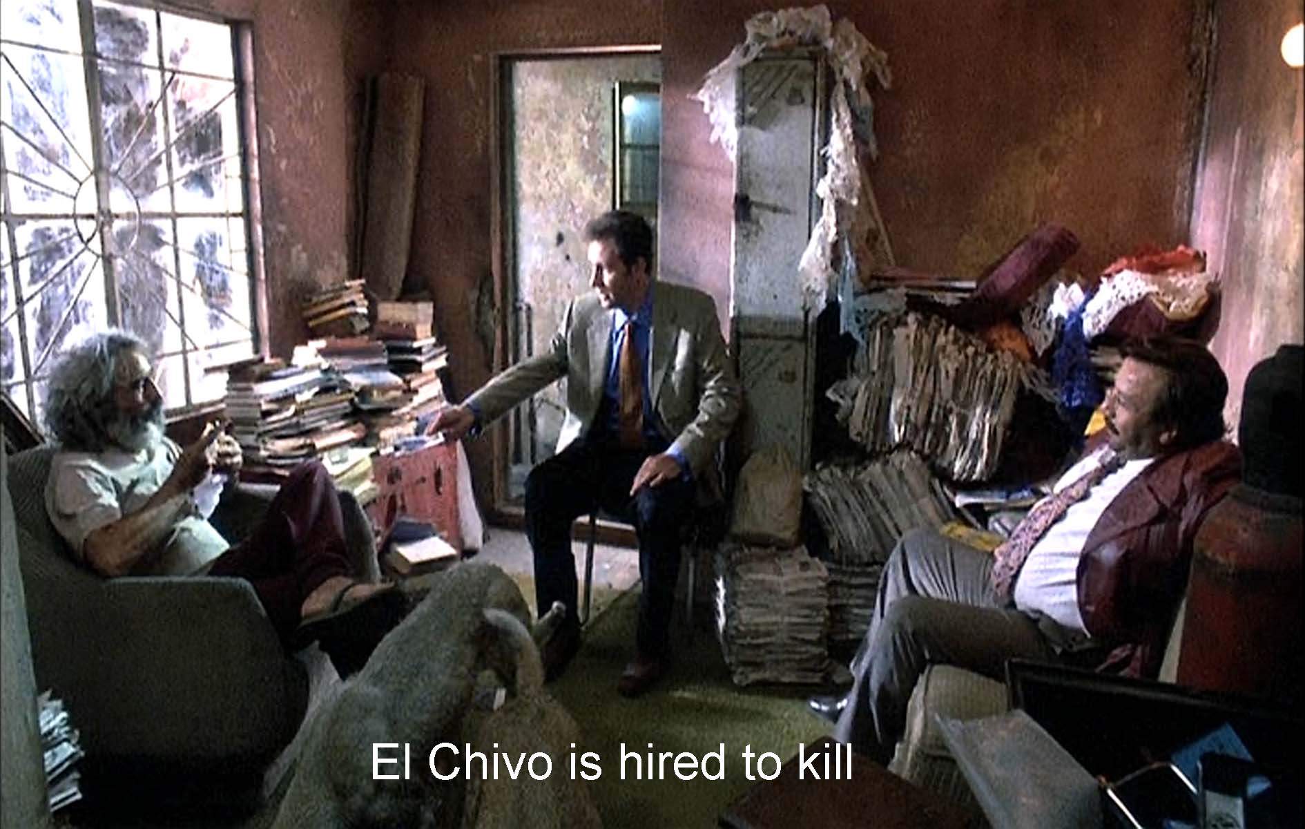 El Chivo is hired to kill