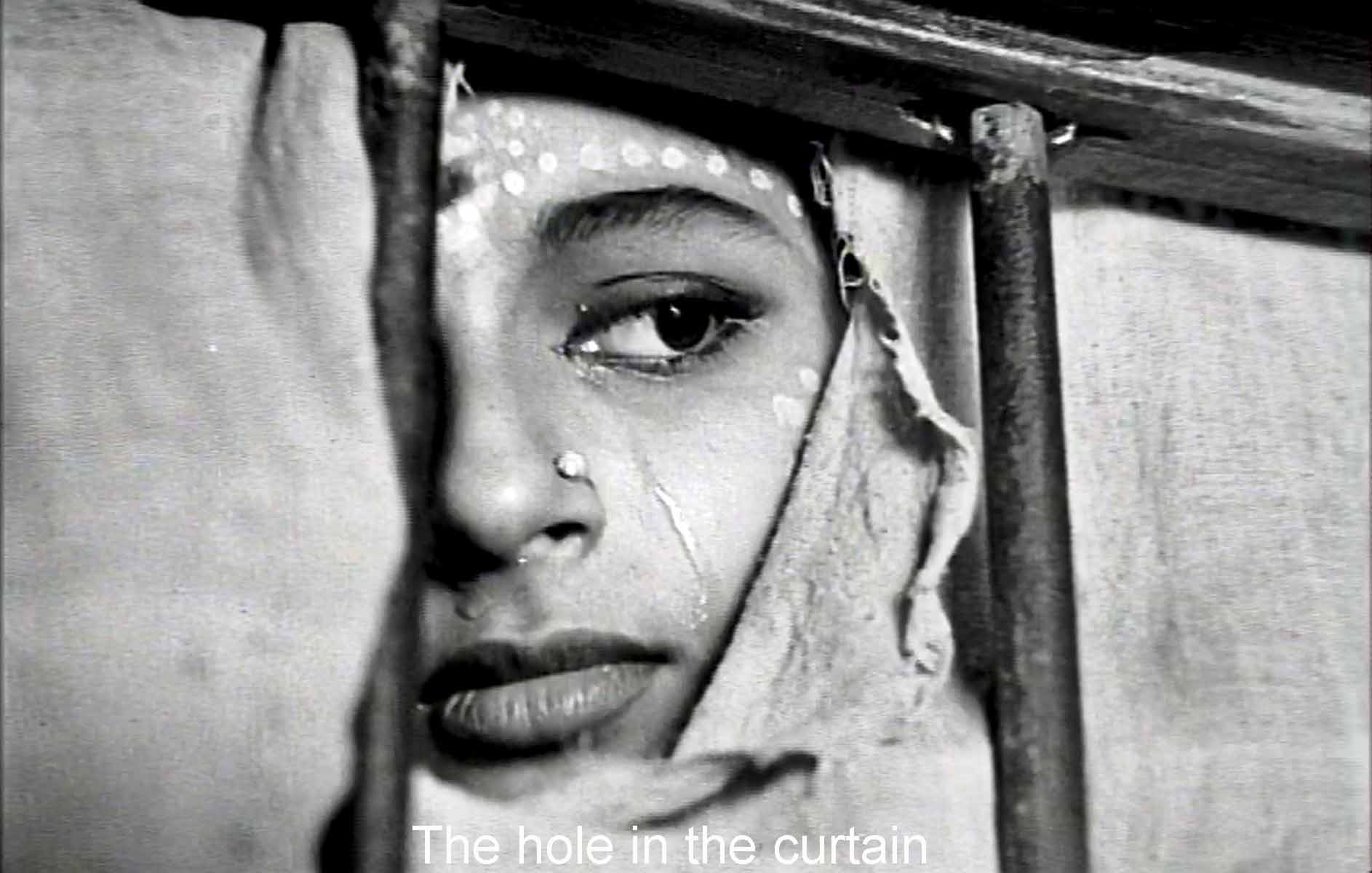 The hole in the curtain