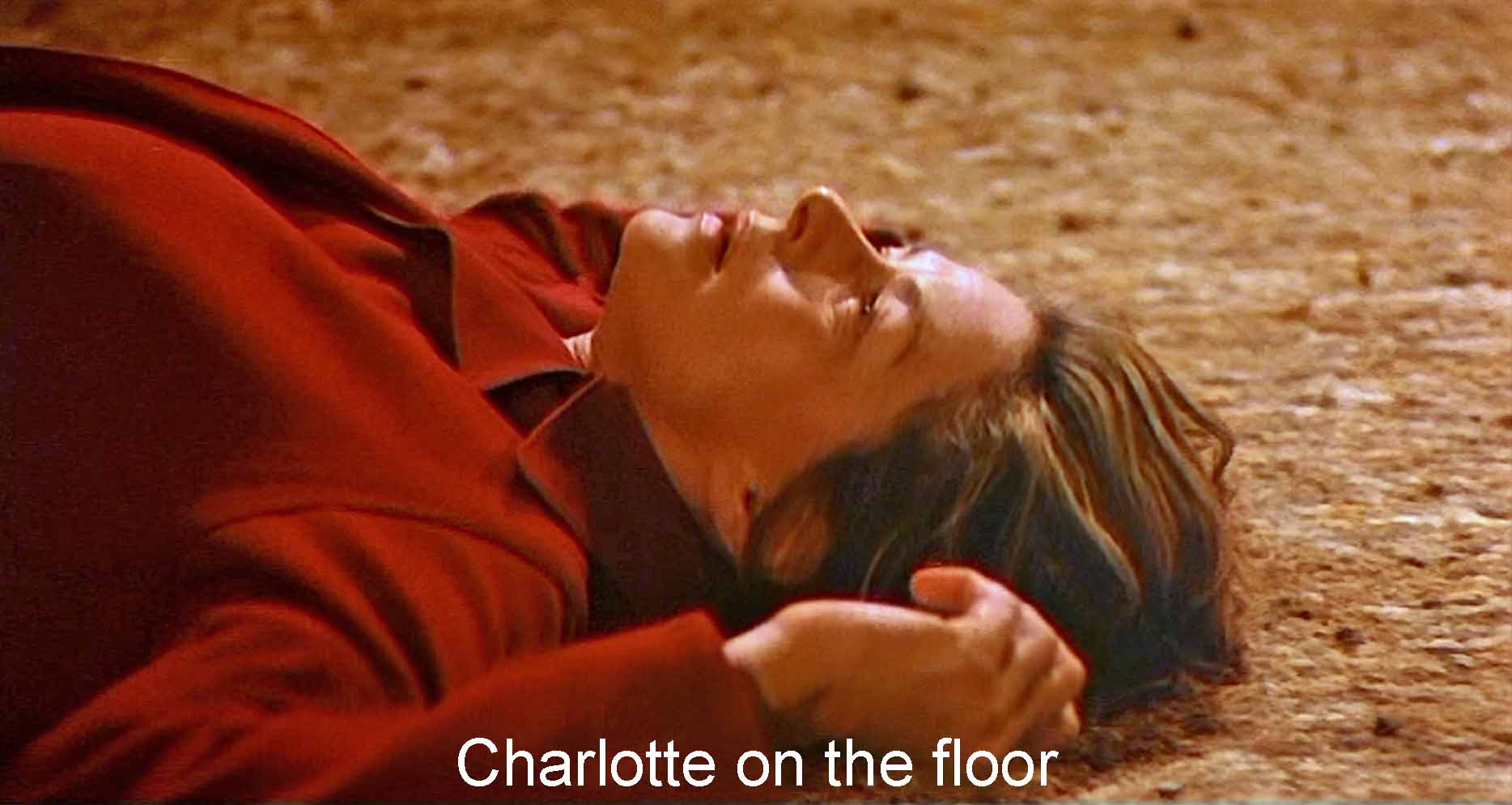 Charlotte on the floor