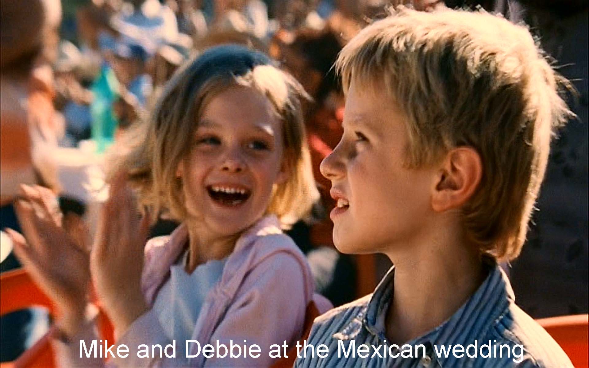 Mike and Debbie at the Mexican wedding