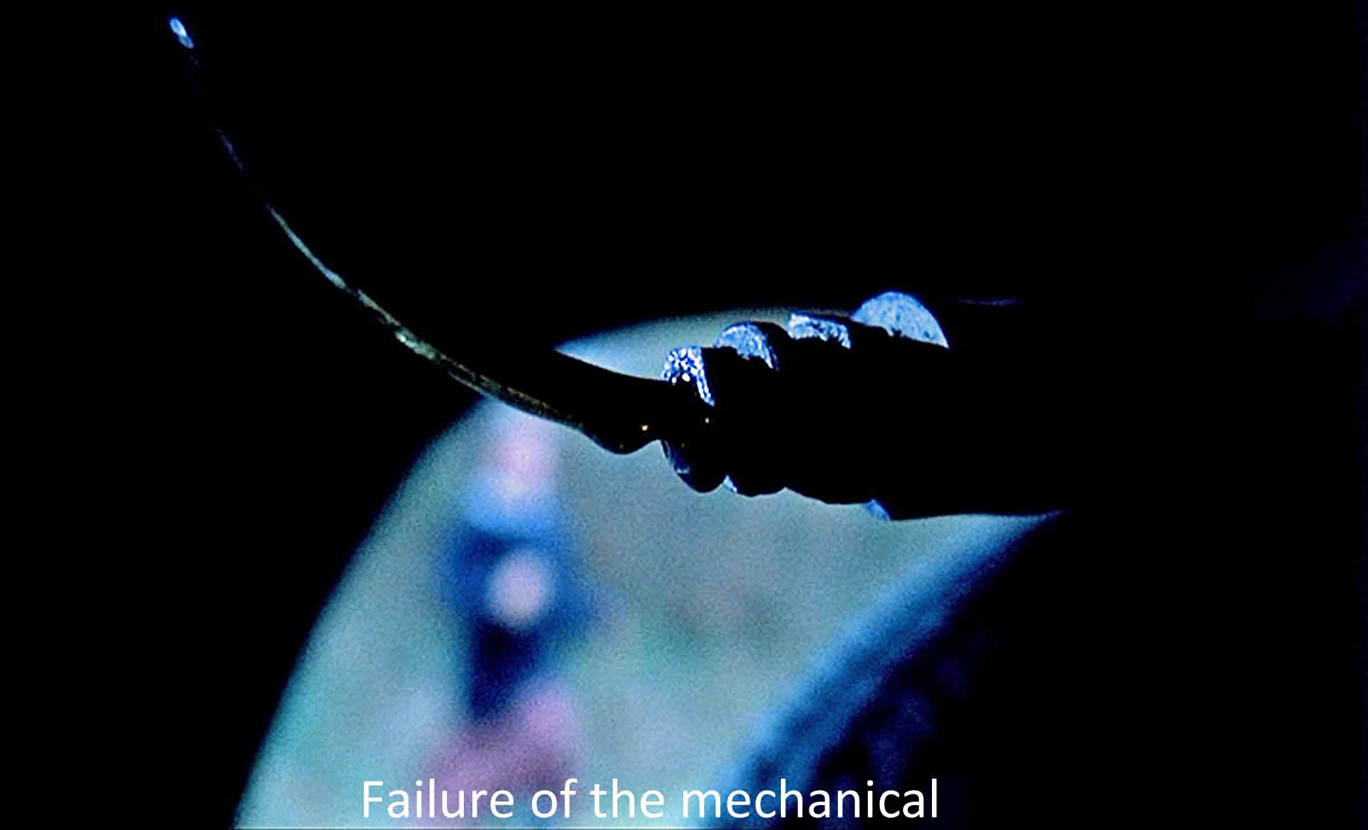 Failure of the mechanical