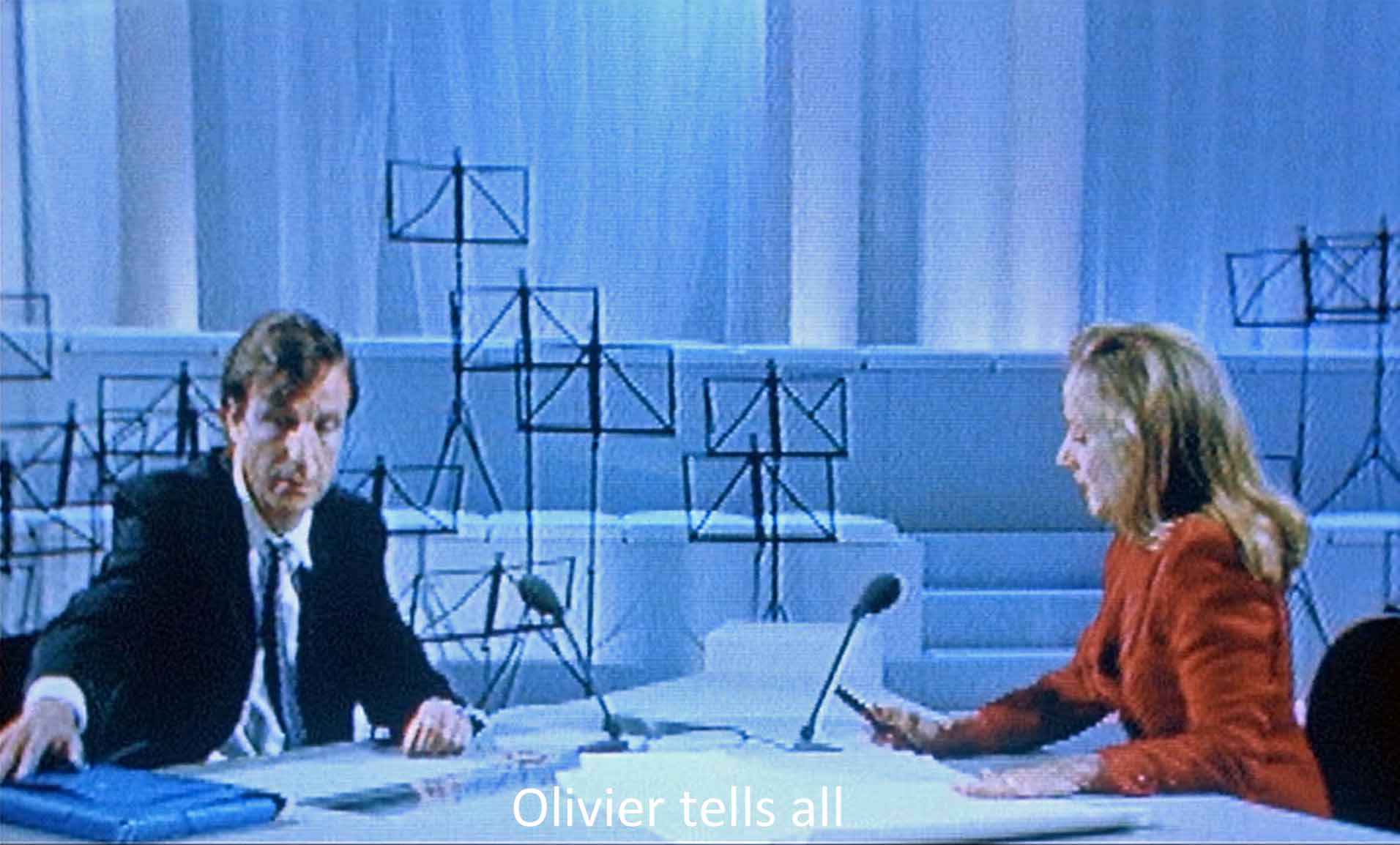 Olivier tells all