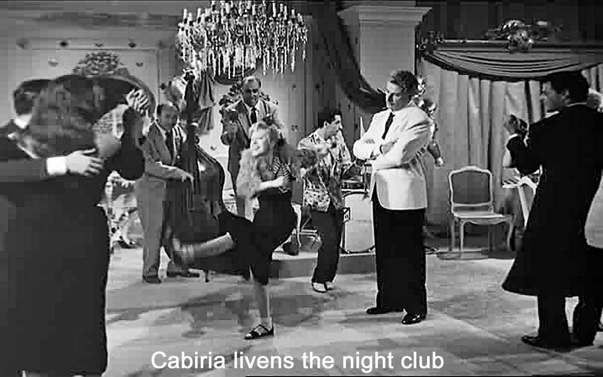 Cabiria livens the night club