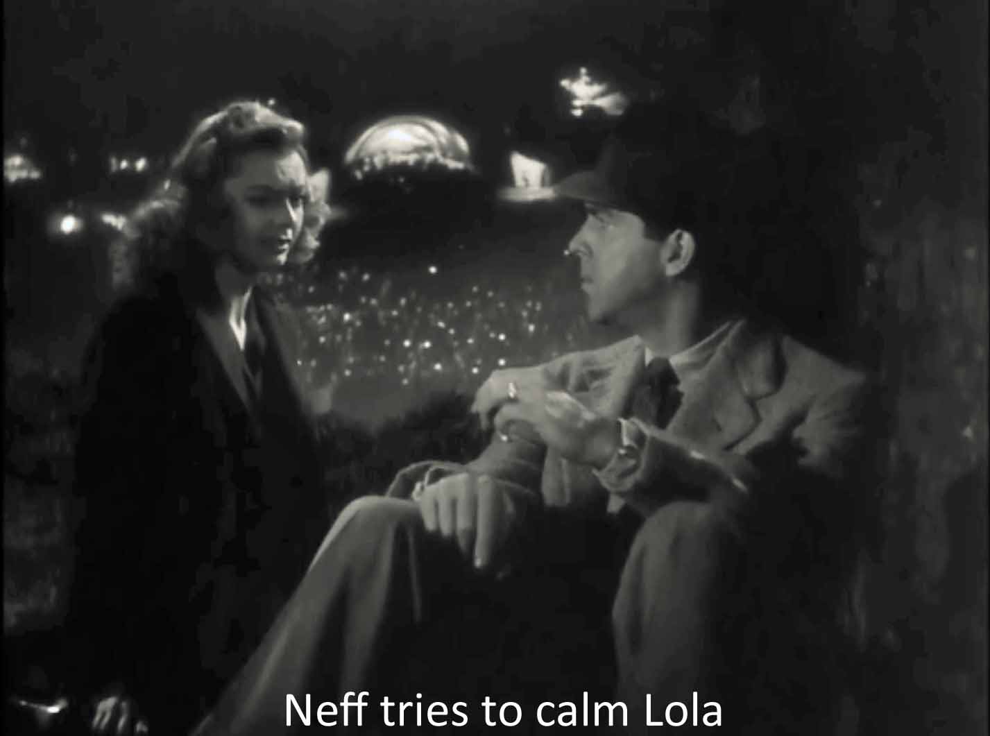 Neff tries to calm Lola