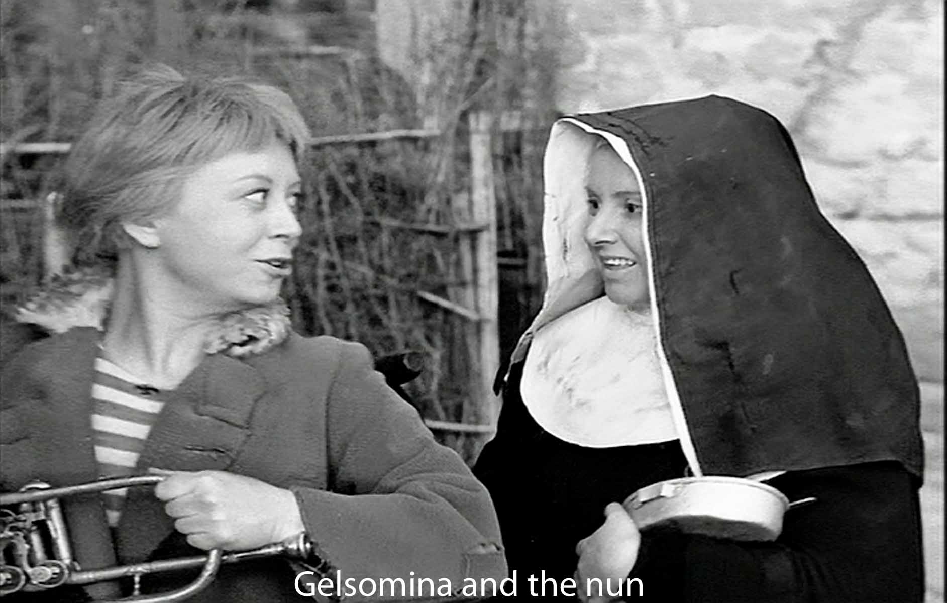 Gelsomina and the nun