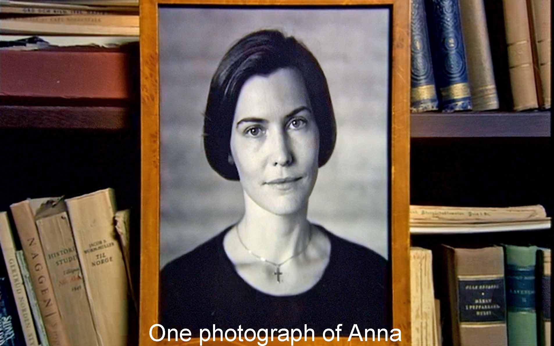 One photograph of Anna