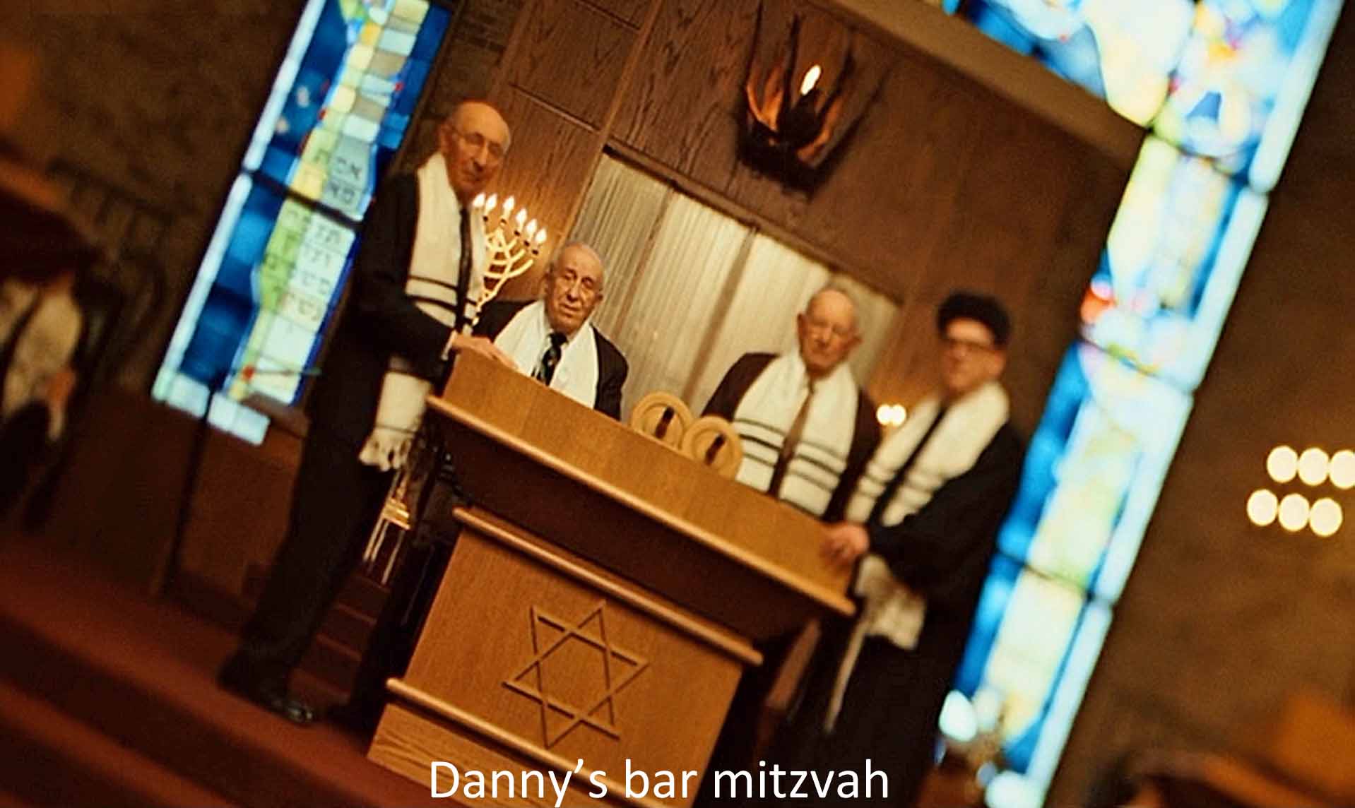 Danny’s bar mitzvah