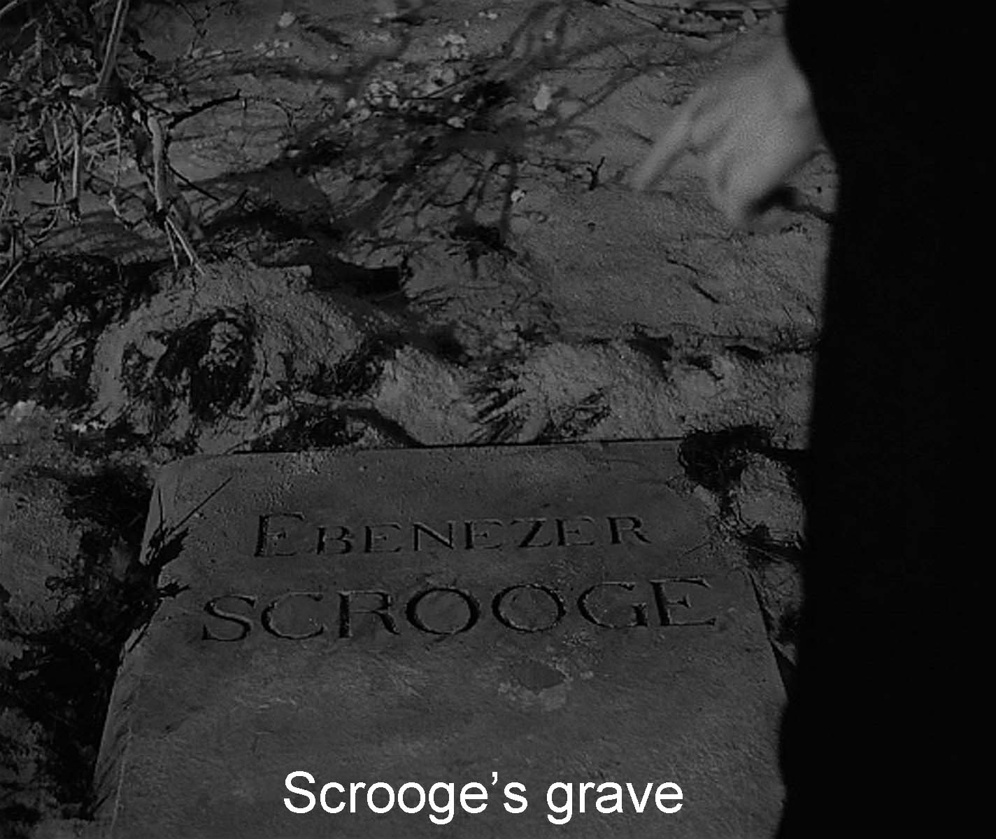 Scrooge's grave