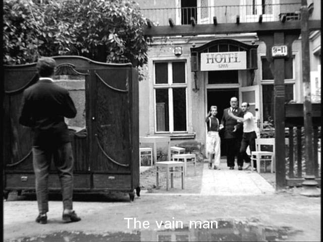 The vain man