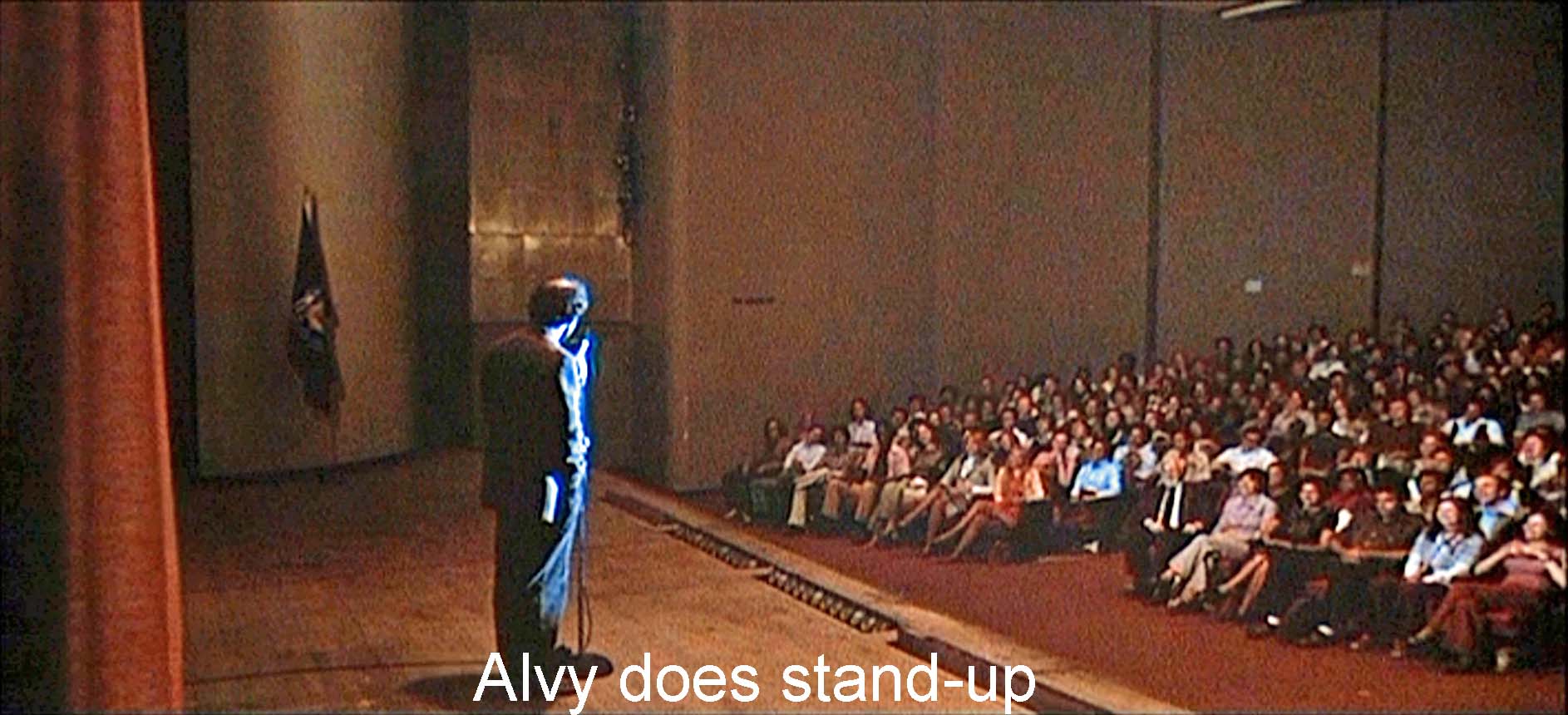  Alvy does stand-up