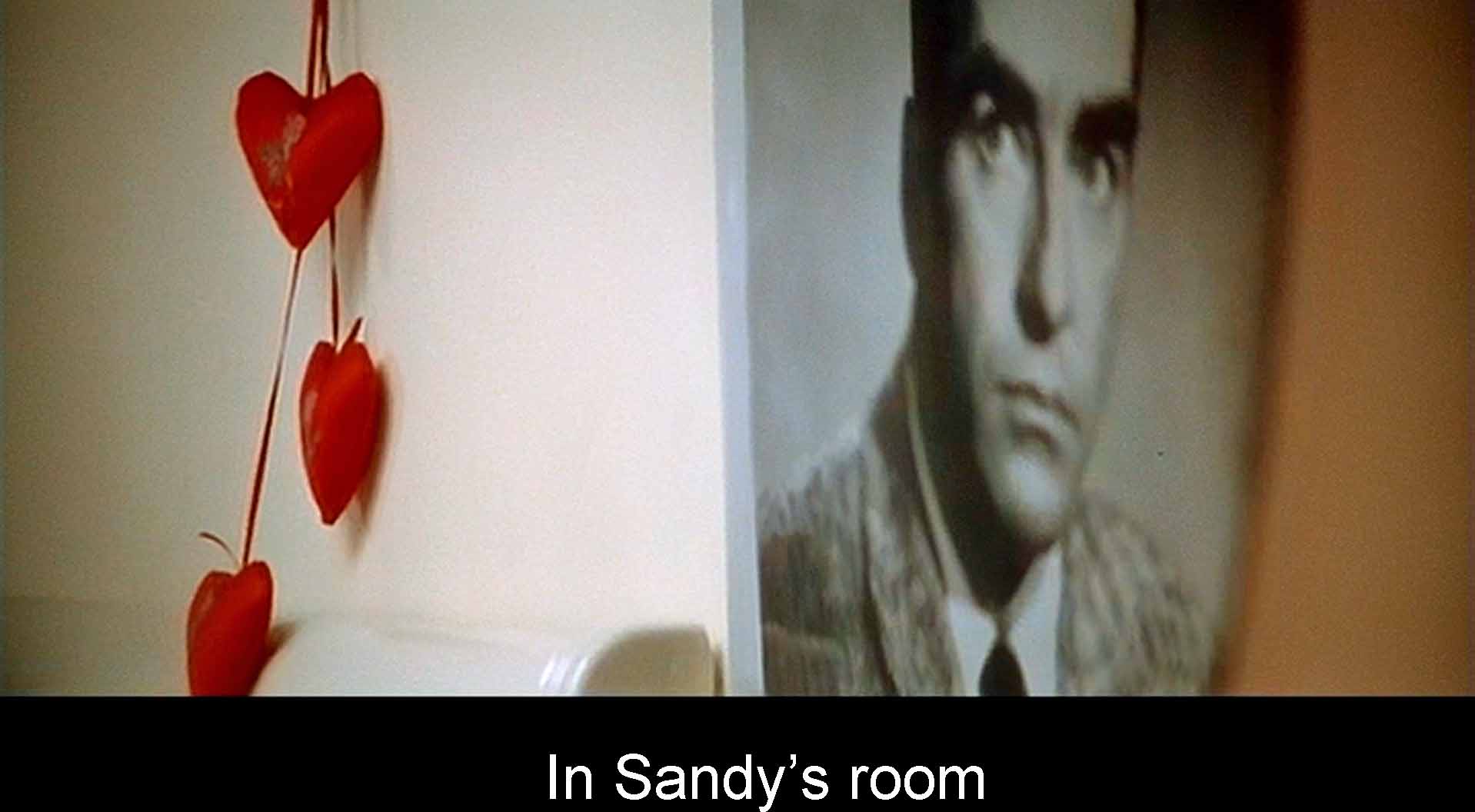 In Sandy’s room