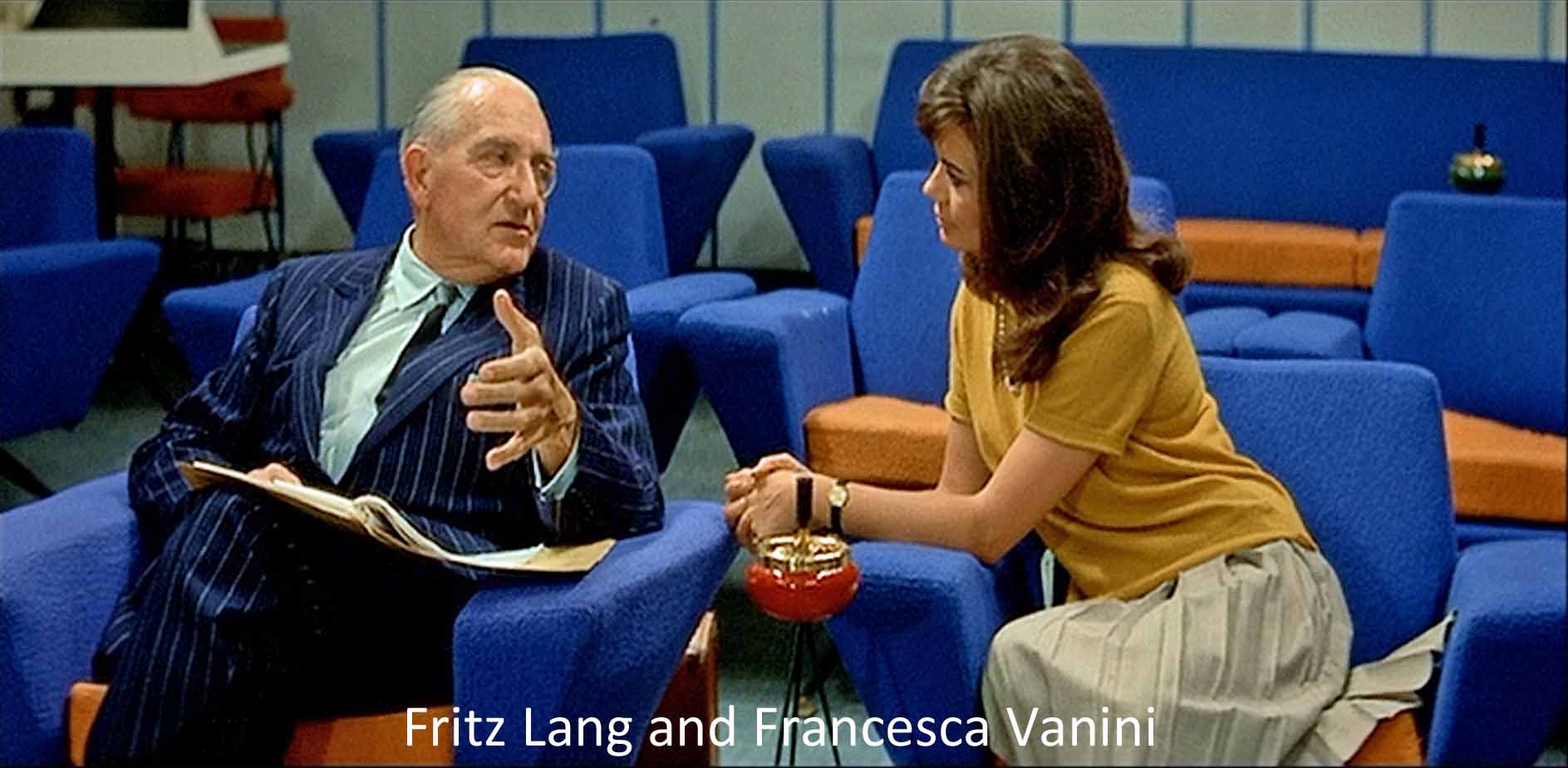 Fritz Lang and Francesca Vanini