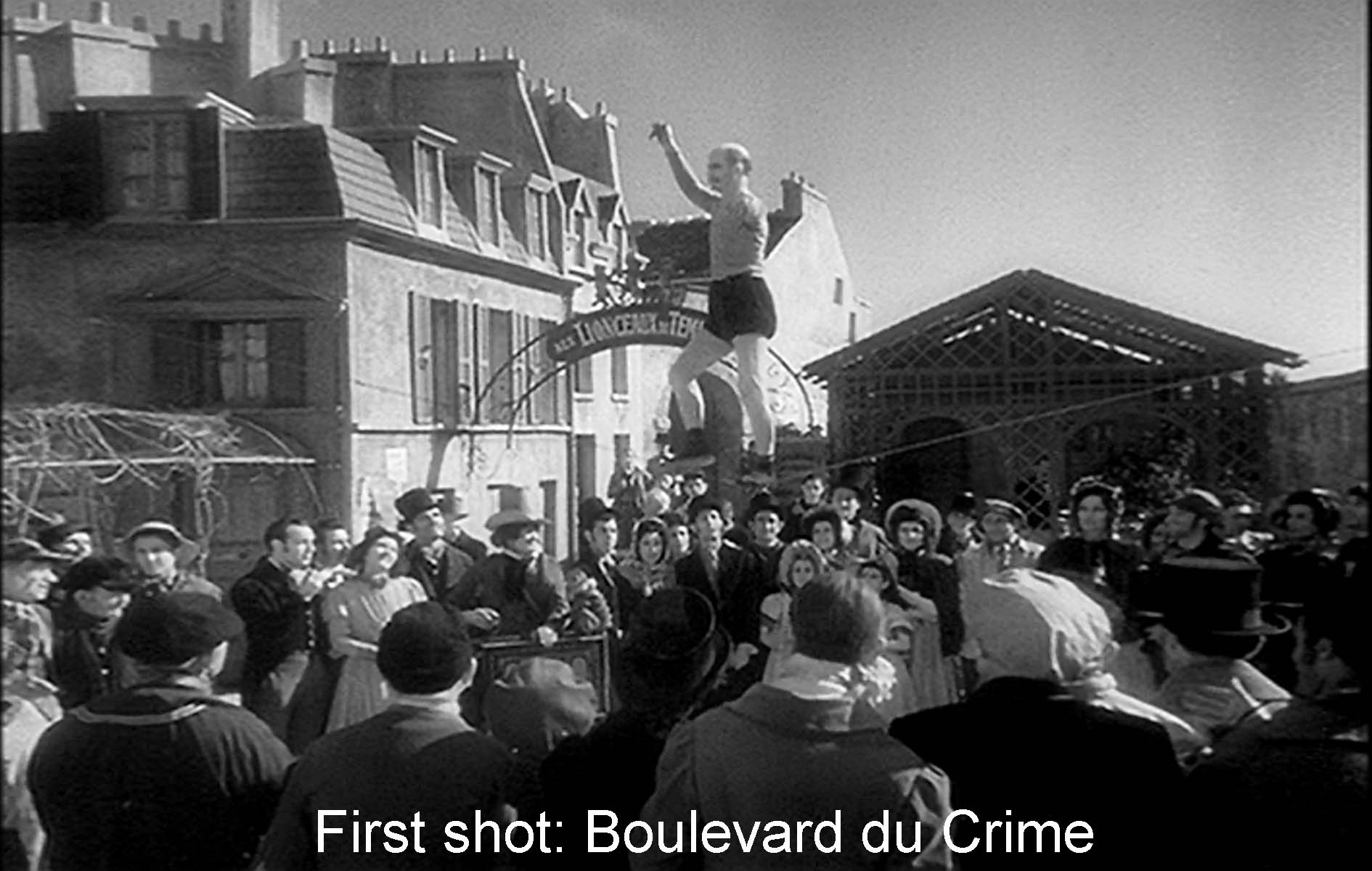 First shot: the Boulevard du Crime