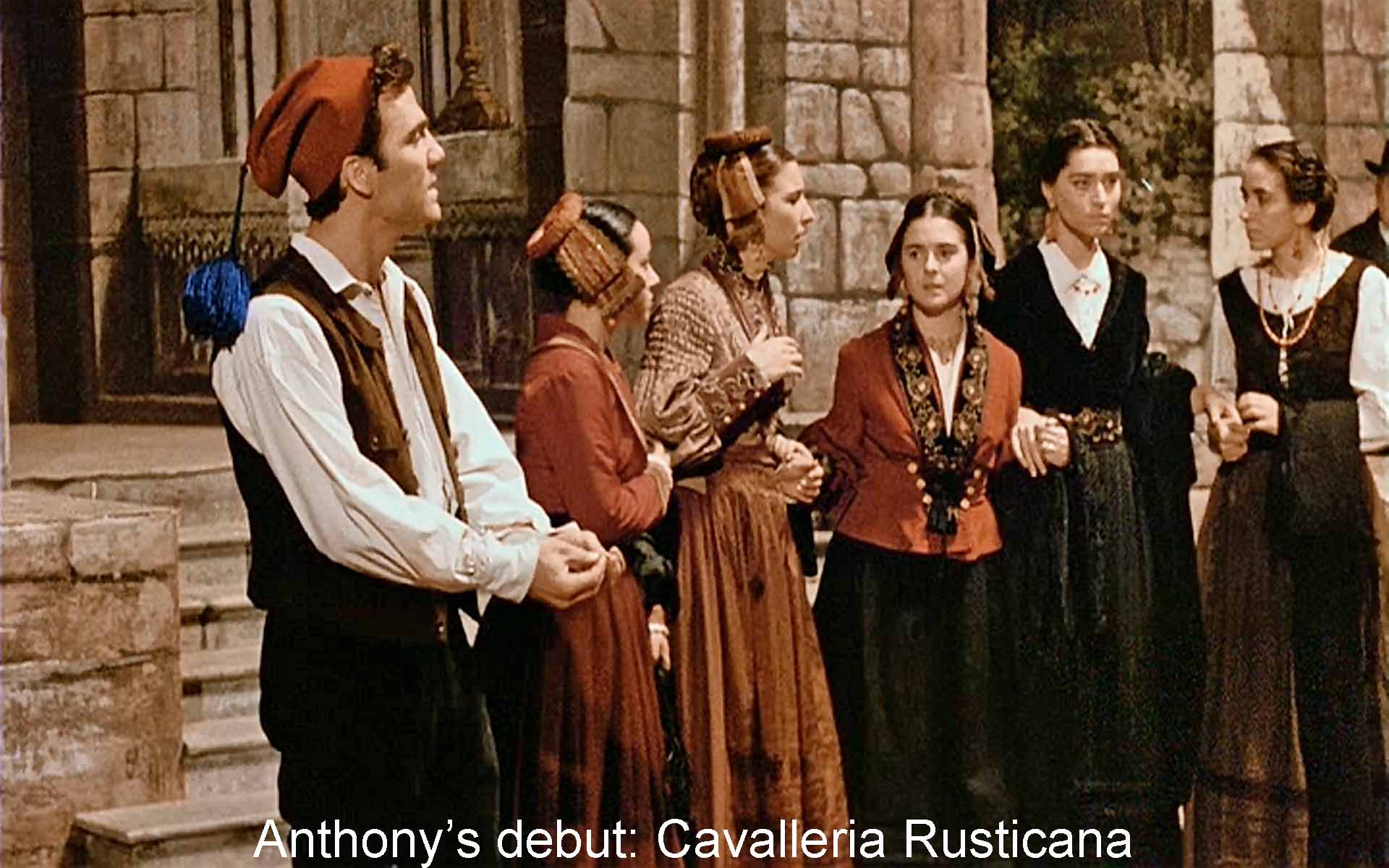 Antony's debut: Cavalleria Rusticana