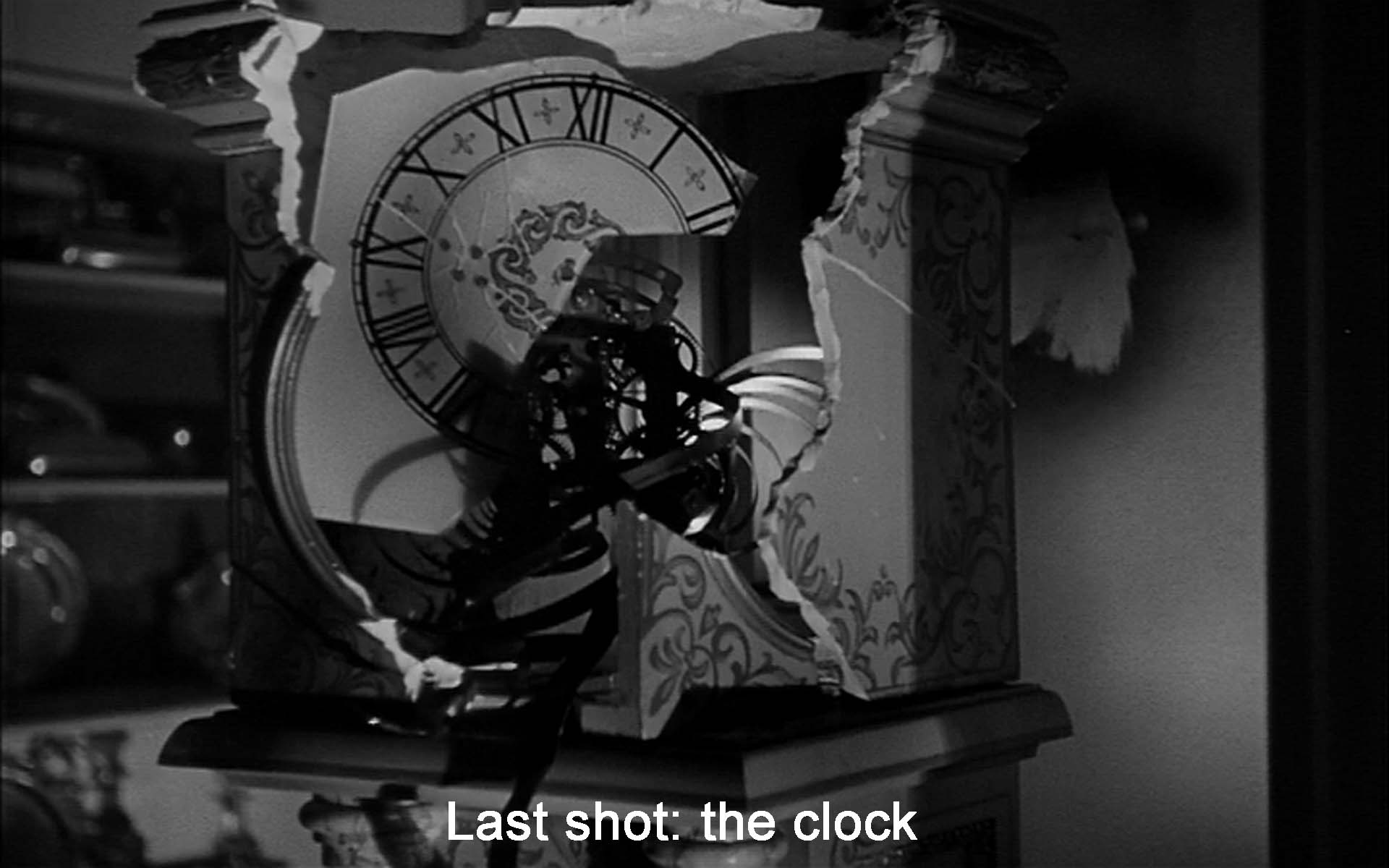 Last shot: the clock