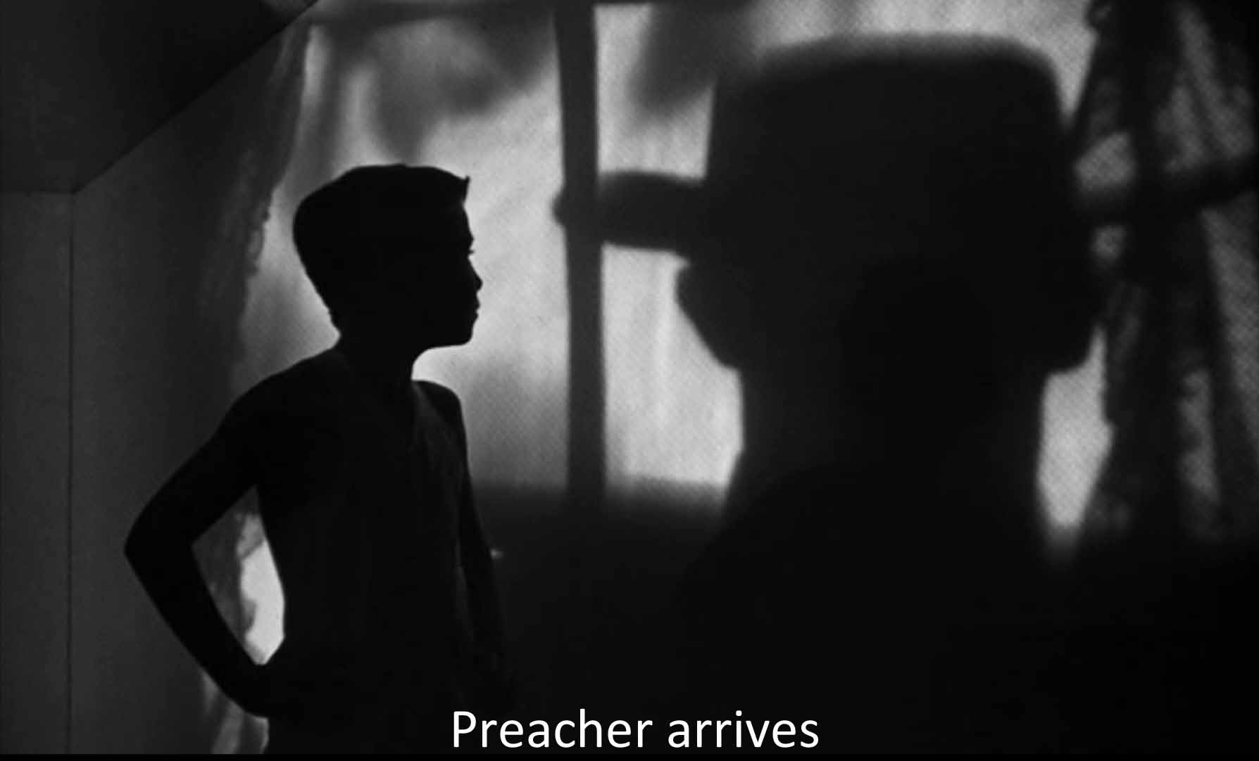 Preacher arrives