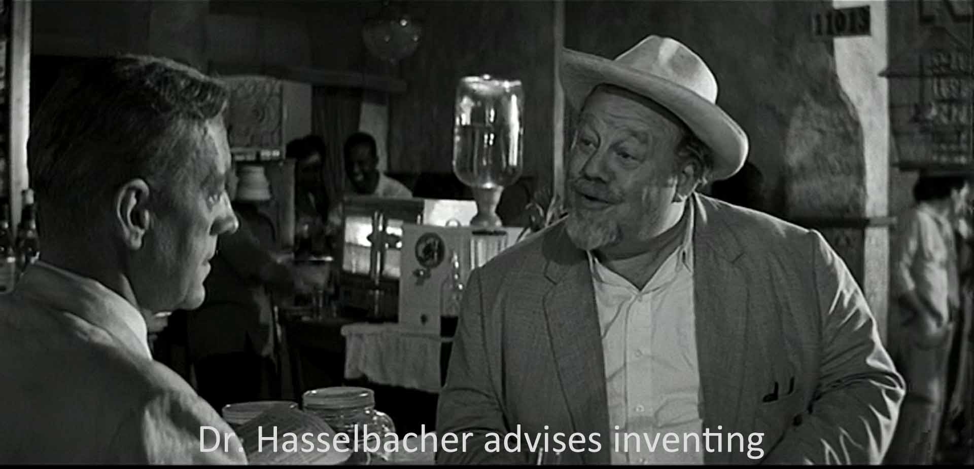 Dr. Hasselbacher advises inventing