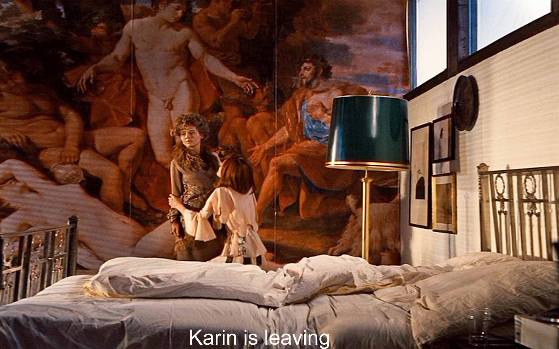 Karin is leaving