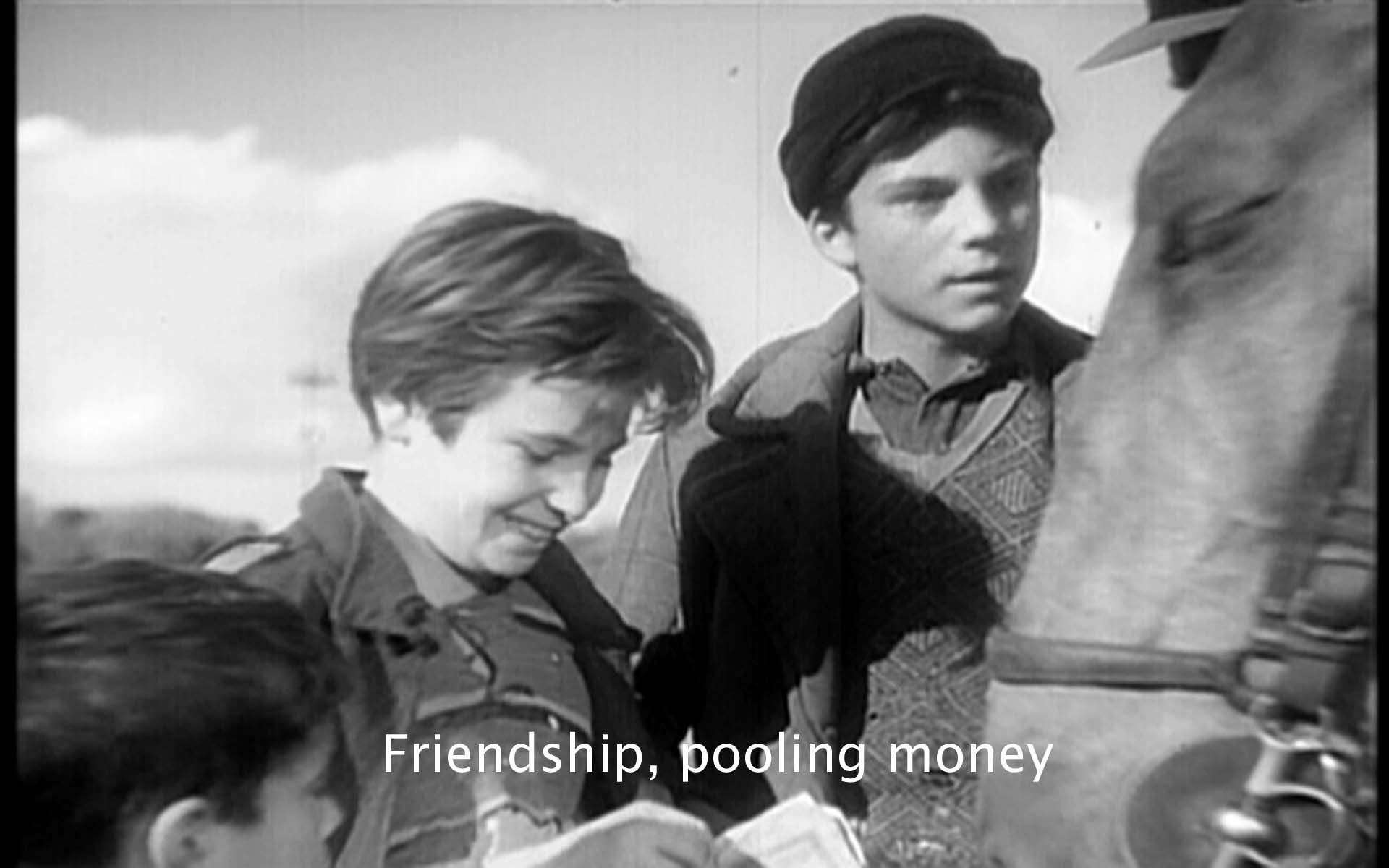 Friendship, pooling money