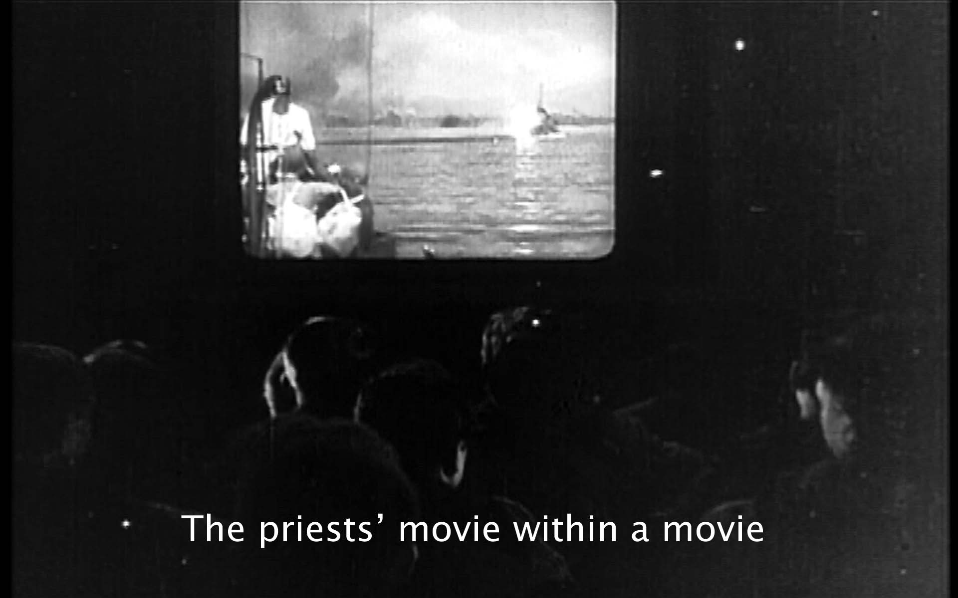 The priests' movie within a movie