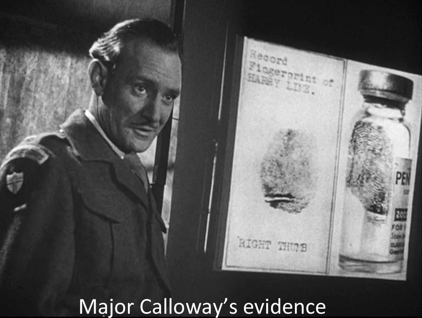 Calloway's evidence