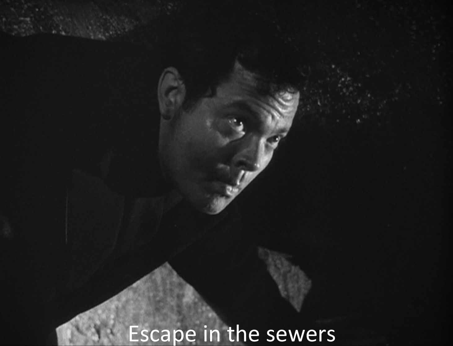 Escape in the sewers
