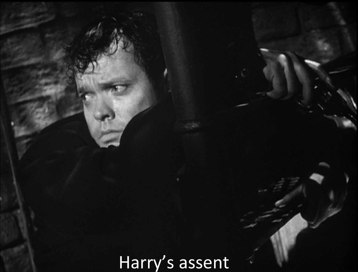 Harry's assent