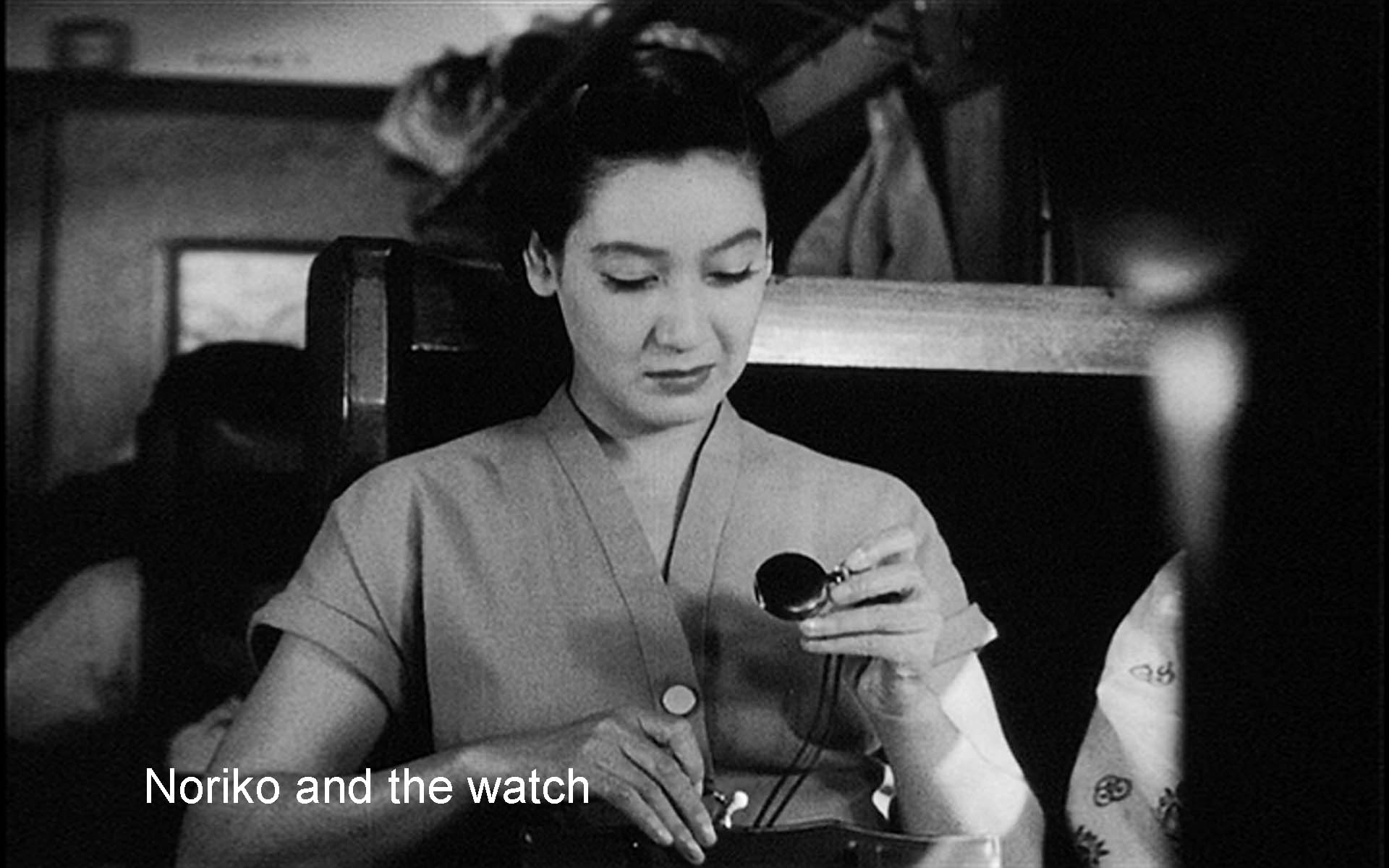 Noriko and the watch