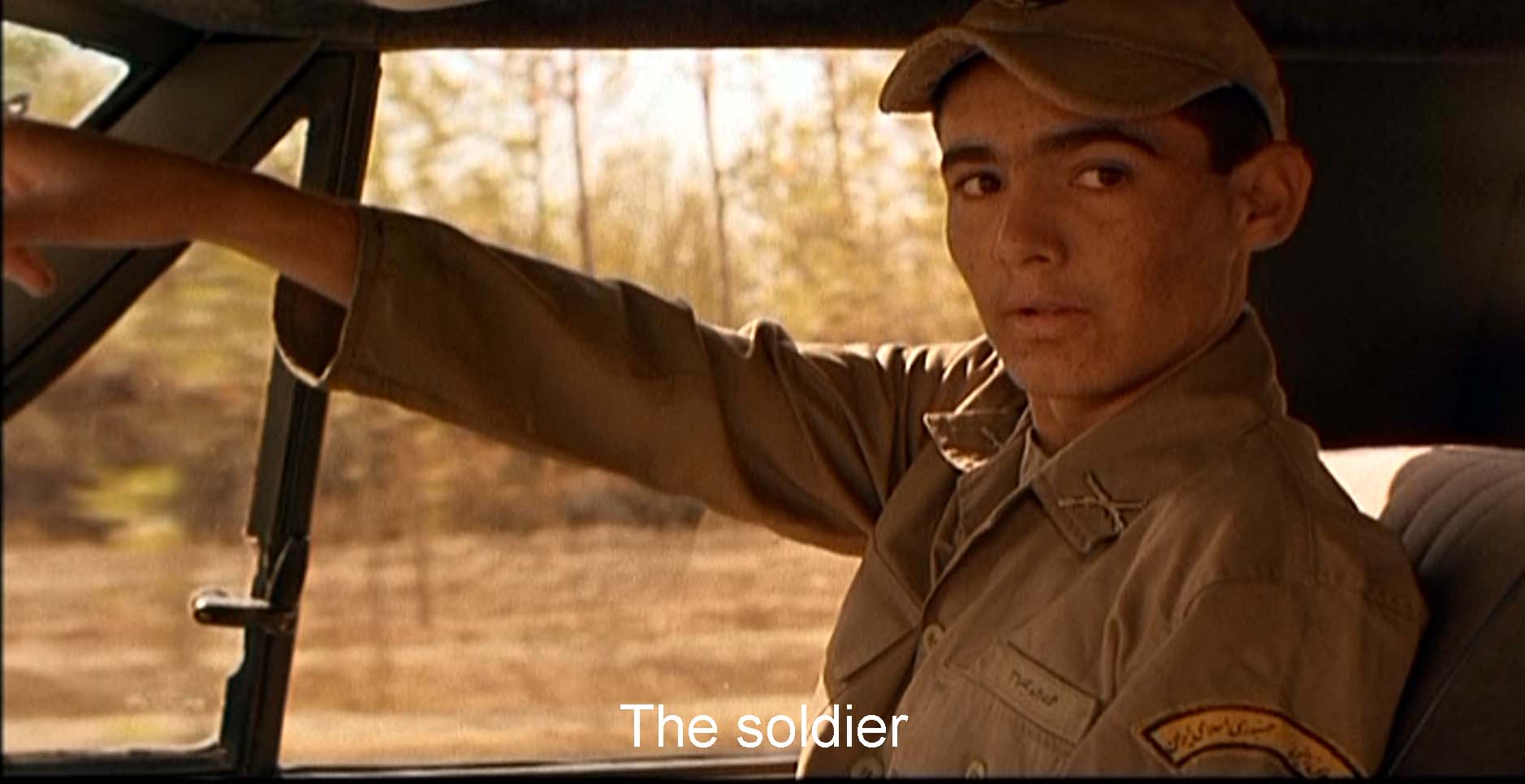 The soldier